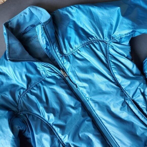 💍L.l Bean Blue Puffer Jacket - Picture 3 of 8
